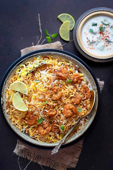 Prawn Biryani